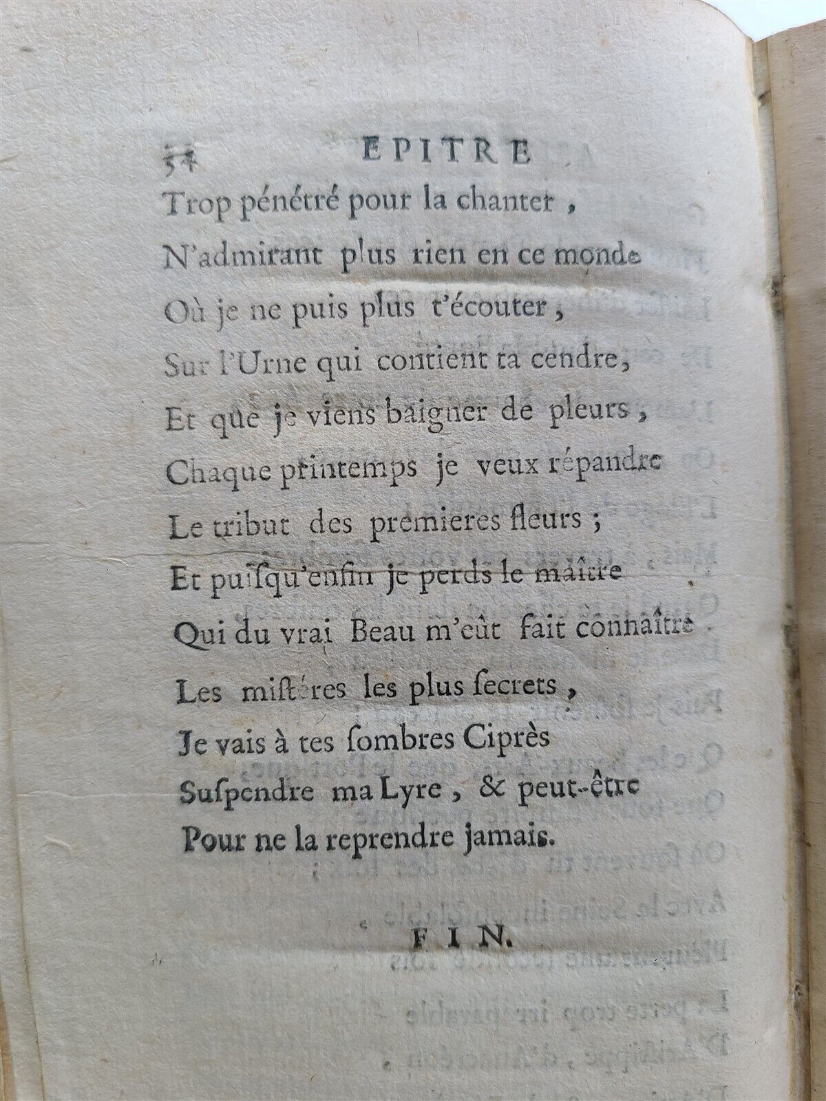 1736 VER-VERT ou les voyages DU PERROQUET DE NEVERS FRENCH POETRY antique