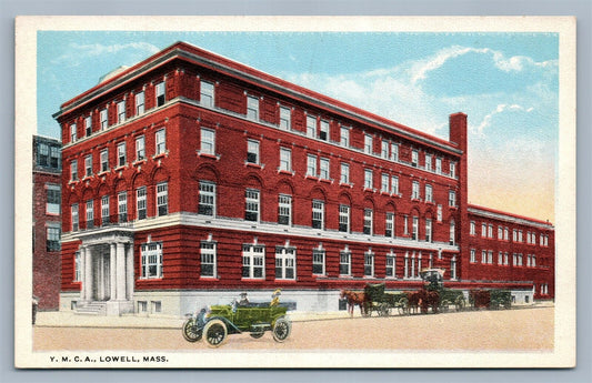 LOWELL MA Y.M.C.A. ANTIQUE POSTCARD
