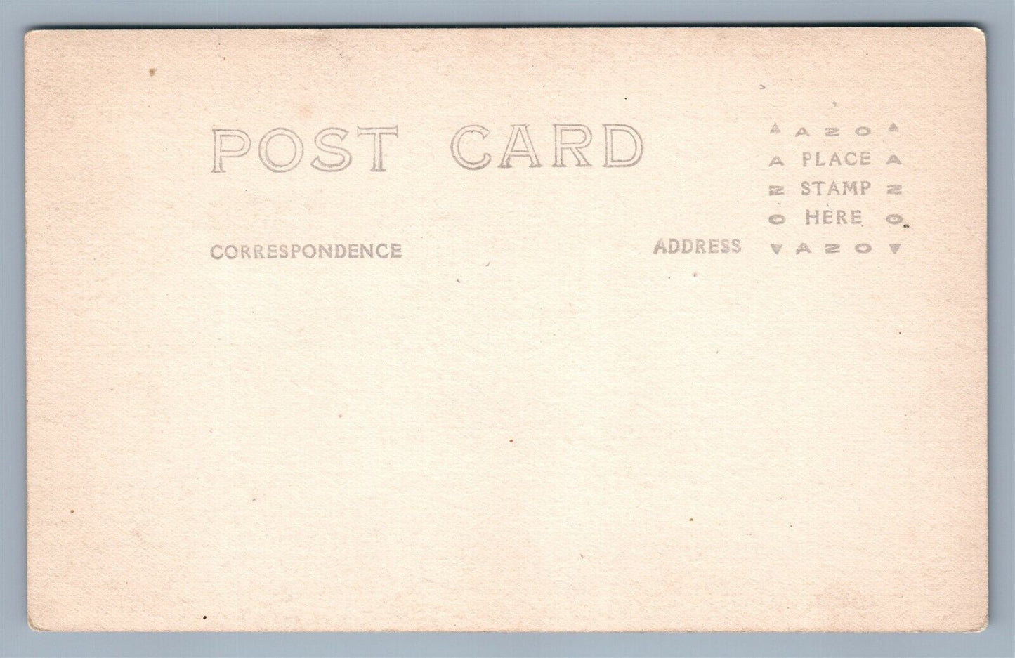 MILITARY US BATTLESHIP ANTIQUE REAL PHOTO POSTCARD RPPC