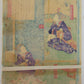 JAPANESE WOODBLOCK PRINT ANTIQUE by OCHIAI YOSHIIKU 1869 Colors of Spring