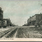 MOUND CITY KS WEST HALF MAIN STREET ANTIQUE POSTCARD