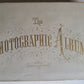 19th century VICTORIAN PHOTO ALBUM antique