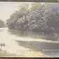 BLACKWELLS MILLS N.J. RIVER RPPC ANTIQUE REAL PHOTO POSTCARD