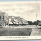 CLARION IA LAKE STREET ANTIQUE POSTCARD