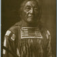 SITTING ELK APSAROKE INDIAN 1989 POSTCARD photo by E.S.CURTIS