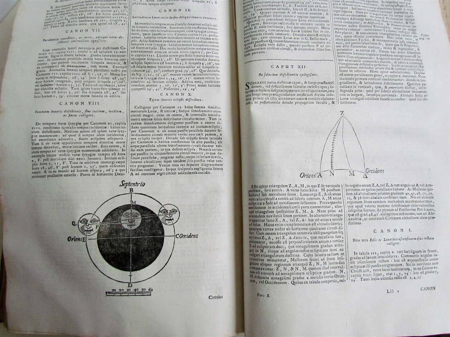 1734 2 vol DIONYSII PETAVII CHRONOLOGY TREATISE VELLUM FOLIO antique ILLUSTRATED