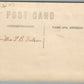 HIGH BRIDGE NJ SCHOOL ANTIQUE REAL PHOTO POSTCARD RPPC