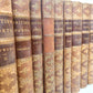 1850s BRITISH POETS 25 VOLUMES SET antique DECORATIVE BINDINGS poetry