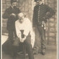 PRISON INMATE HAIRDRESSING ANTIQUE REAL PHOTO POSTCARD RPPC