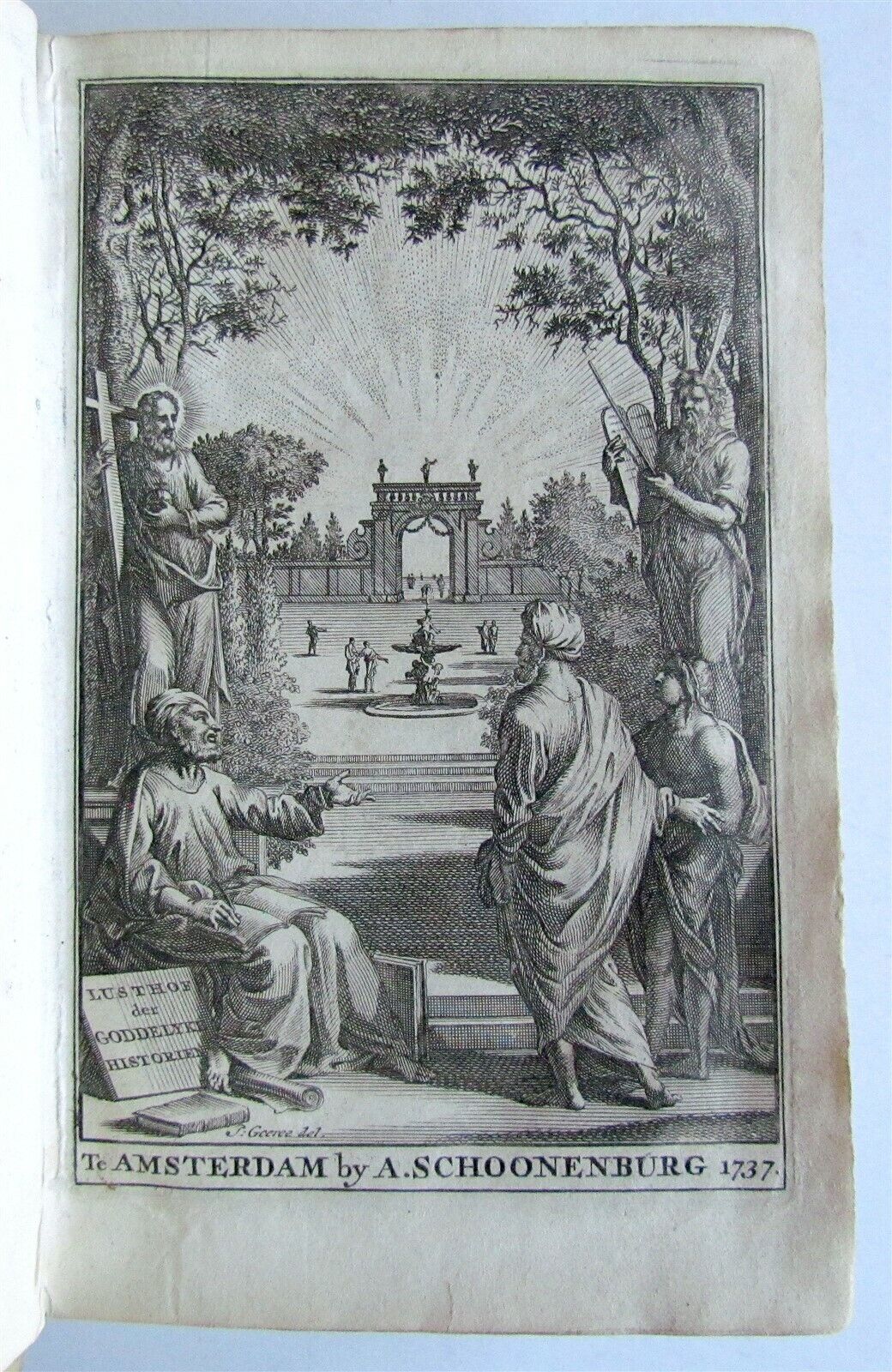 1739 NEW TESTAMENT BIBLE HISTORY ILLUSTRATED w/ 47 ENGRAVINGS antique VELLUM