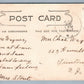 RINGOES NJ LAFAYETTE'S HEADQUARTERS ANTIQUE POSTCARD