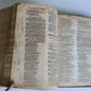 1631 BIBLE in ENGLISH ANTIQUE ILLUSTRATED Robert Barker OLD & NEW TESTAMENT 17c