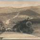 WHITE MTS N.H. RAILROAD STATION RAILWAY DEPOT ANTIQUE REAL PHOTO POSTCARD RPPC