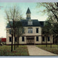 SANFORD ME LONGFELLOW SCHOOL ANTIQUE POSTCARD
