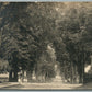 CASTINE ME STREET SCENE VINTAGE REAL PHOTO POSTCARD RPPC