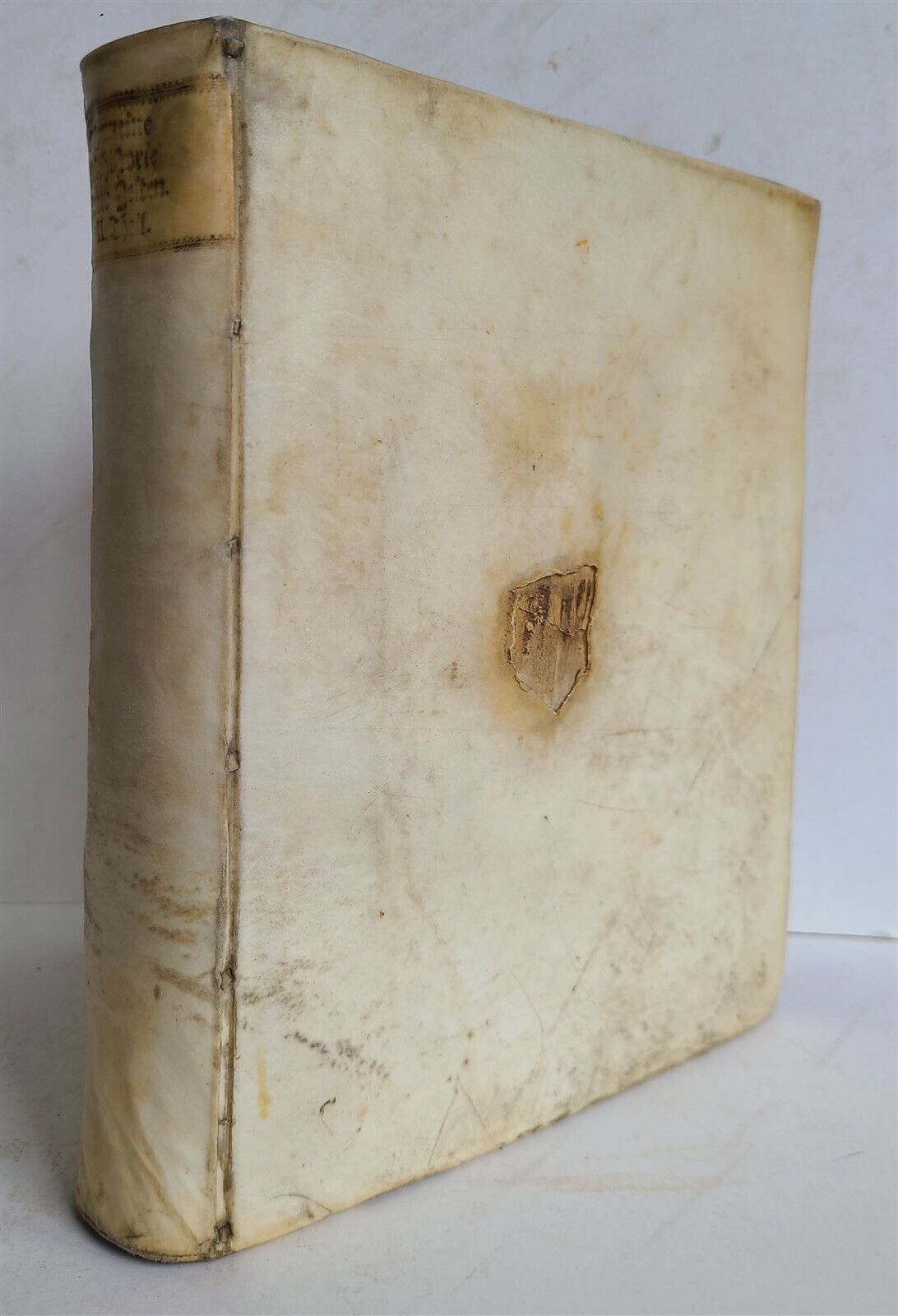 1759 HISTORY OF THE WORLD in GERMAN antique ILLUSTRATED w/VIEW of ISFAHAN vellum