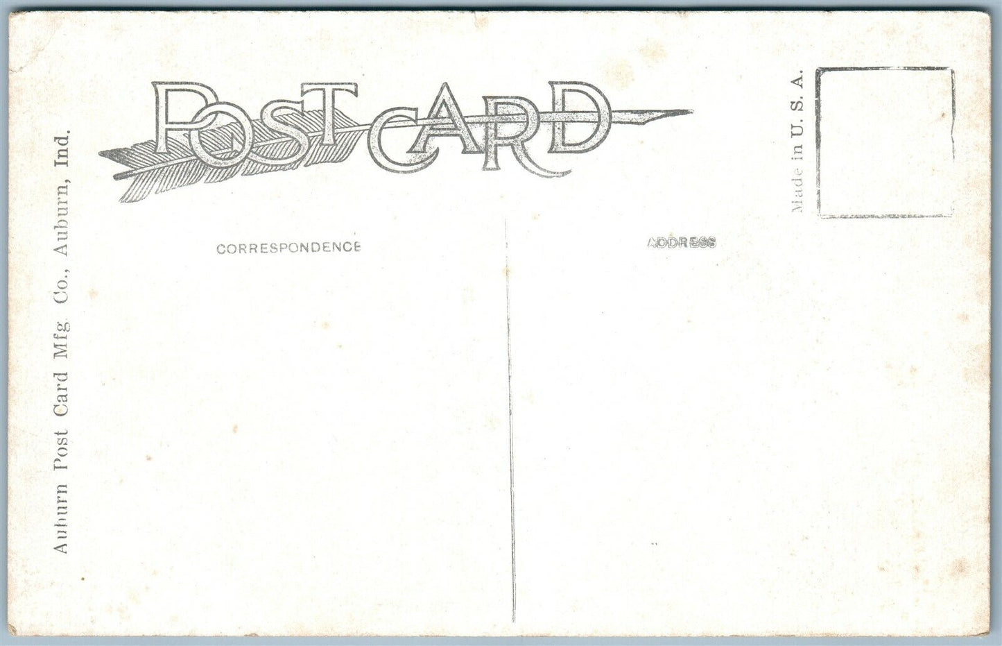 MANTENO ILL MAIN STREET ANTIQUE POSTCARD