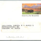 SOLEBURY PA CURT PANA BUILDERS ADVERTISING VINTAGE POSTCARD