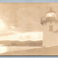 BEAR ISLAND LIGHTHOUSE MT.DESERT ME VINTAGE REAL PHOTO POSTCARD RPPC