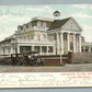 LONG BRANCH NJ JOHNSON CLUB WEST END ANTIQUE POSTCARD