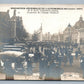 AUTOMOBILE EXPOSITION PARIS NICOLAS II AVE 1907 ANTIQUE REAL PHOTO POSTCARD RPPC