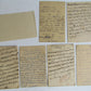 ITALY lot of 15 late 19th CENTURY ANTIQUE POSTCARDS