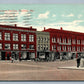 HOULTON ME PART OF BUSINESS SECTION 1926 ANTIQUE POSTCARD