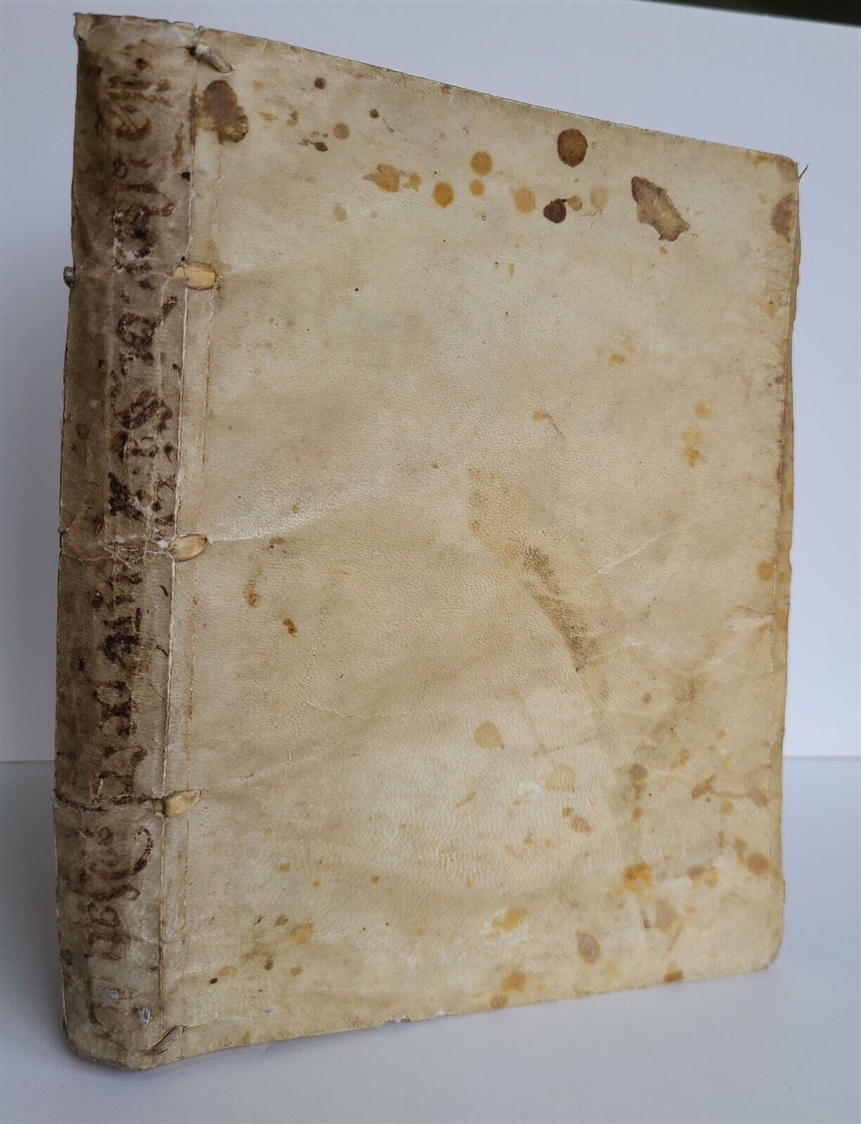 1628 ACCOUNT of CRUSADES AGAINST TURKS by Pierre Matthieu antique VELLUM BINDING