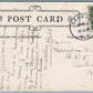 GENEVA NY WHITE SPRINGS DAIRY FARM 1909 ANTIQUE POSTCARD w/ CORK CANCEL