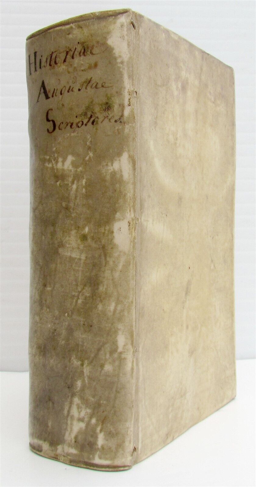 1661 Historiae Augustae Scriptores ed. C. Schrevelius antique VELLUM BOUND