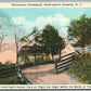 WASHINGTON'S CROSSING NJ McCONKEY'S HOMESTEAD ANTIQUE POSTCARD