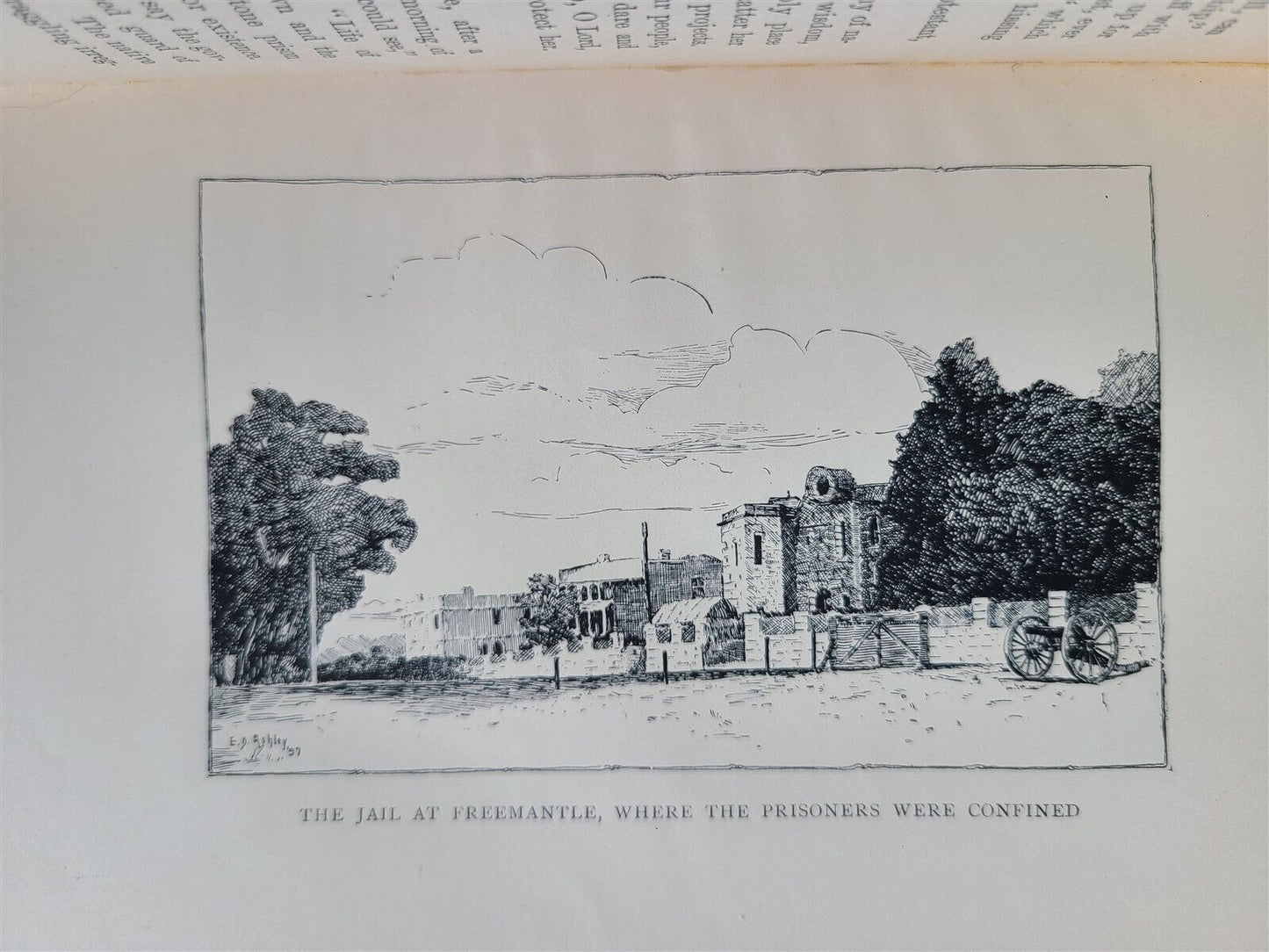 1897 THE CATALPA EXPEDITION by Z.W. PEASE antique WESTERN AUSTRALIA ILLUSTRATED