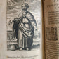 1615-1616 THEOLOGY WORKS by Pierre de Besse antique VELLUM BOUND