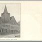 WARE MA METHODIST CHURCH ANTIQUE POSTCARD