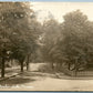 ROSLINDALE MA BROWN AVENUE ANTIQUE REAL PHOTO POSTCARD RPPC
