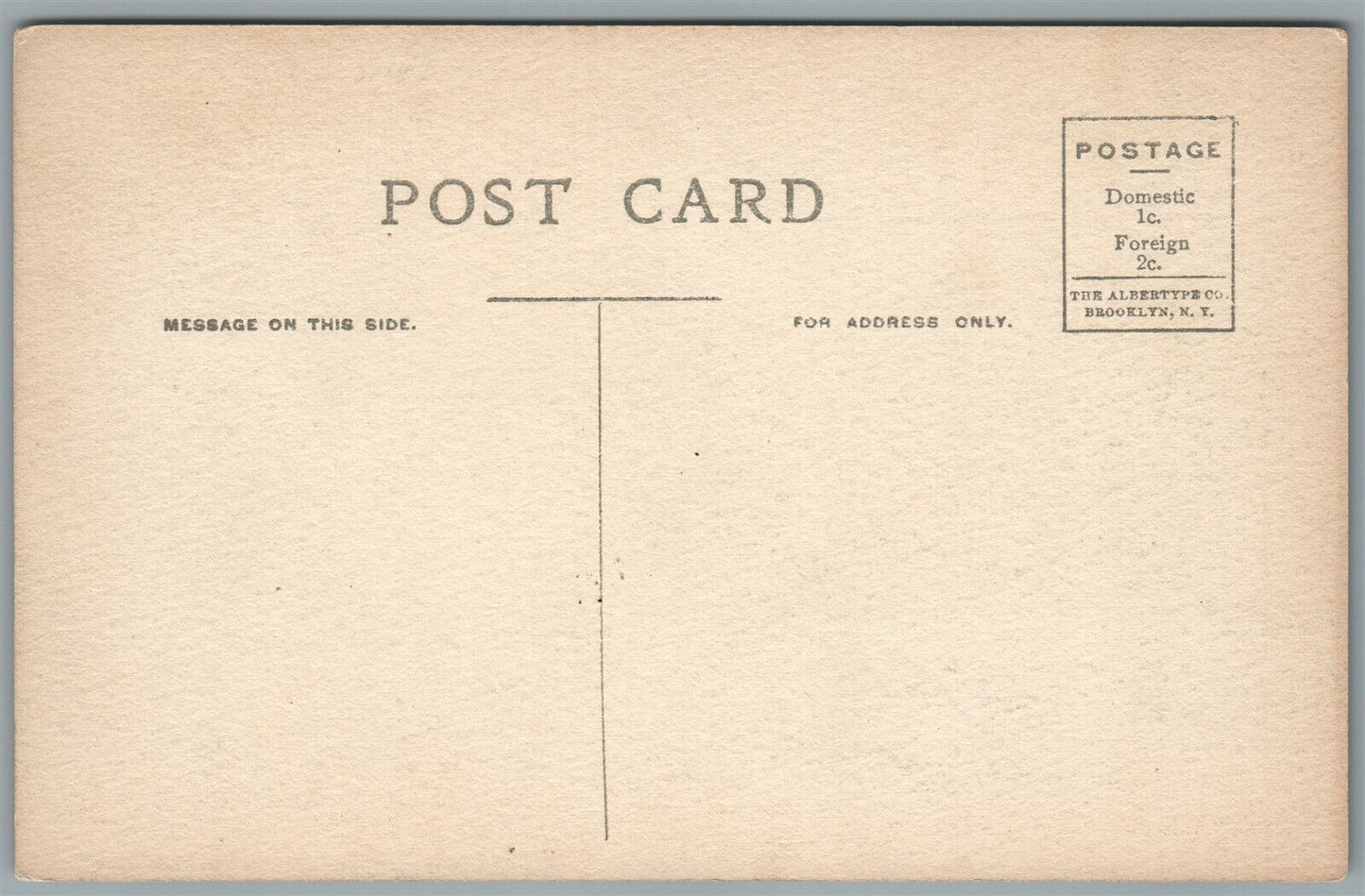 TOWANDA PA YORK AVENUE ANTIQUE POSTCARD
