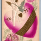 VALENTINE EMBOSSED ANTIQUE POSTCARD CUPID w/ US MAIL BAG