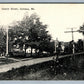 CORINNA ME CENTER STREET 1920 ANTIQUE POSTCARD