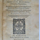 1573 IL DECAMERON by Giovanni BOCCACCIO antique 16th CENTURY