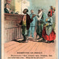 BLACK AMERICANA ARIOSA COFFEE ANTIQUE ADVERTISING VICTORIAN TRADE CARD