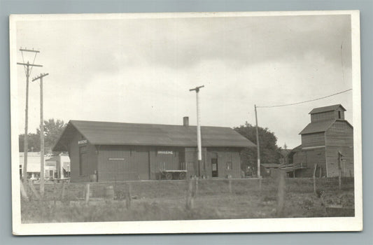 MILL SCENE ANTIQUE REAL PHOTO POSTCARD RPPC