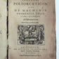 1599 WAR MACHINES ILLUSTRATED ANTIQUE Poliorceticon Siue de Machinis PLANTIN