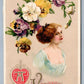 VALENTINE 1912 ANTIQUE POSTCARD by JOHN WINSCH - SAMUEL SCHMUCKER