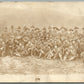 WWI MILITARY UNIT SOLDIERS w/ RIFLES ANTIQUE REAL PHOTO POSTCARD RPPC