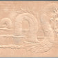 SEA SERPENT EMBOSSED ANTIQUE POSTCARD