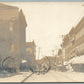 MIDDLETOWN NY JAMES STREET ANTIQUE REAL PHOTO POSTCARD RPPC