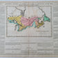 1822 MAP of CANADA & BRITISH POSESSIONS in NORTH AMERICA GEOGRAPHICAL antique