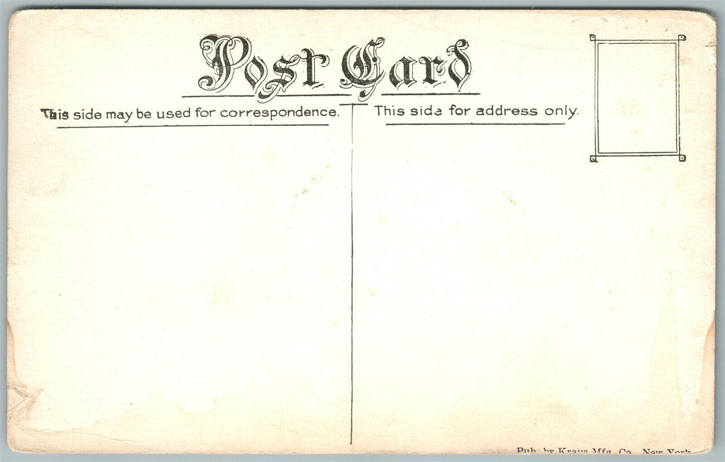 ARTILLERY AT REST WWI ANTIQUE POSTCARD