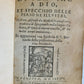 1586 ARTE DE SEVIRE A DIO antique in ITALIAN vellum binding