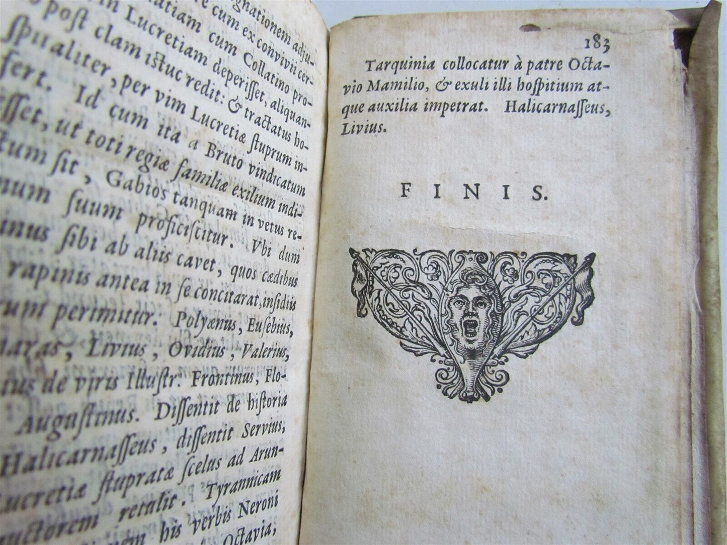 1636 Virilli Malvezzi Marchionis Tyrannus, ejusque arcana antique ELZEVIR VELLUM